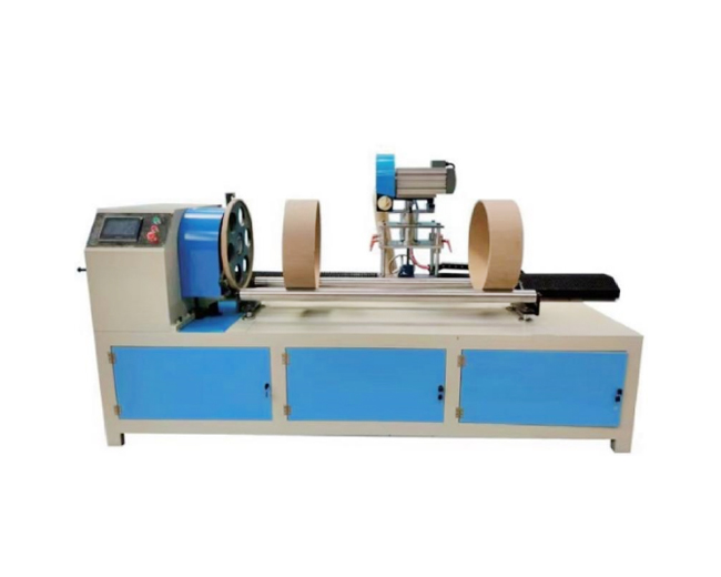 CNC Shaftless Large Diameter Paper Tube Sawing Machine